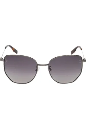 Alexander McQueen Gafas de sol con montura estilo mariposa