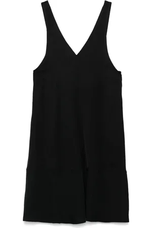 COLOUR 5 POWER Vestido midi con textura slub