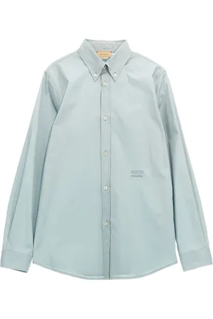 Gucci Camisa con logo bordado