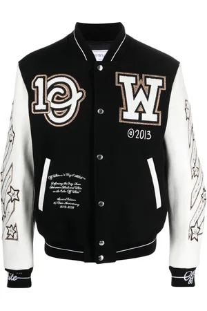 OFF-WHITE Chaqueta varsity Logic