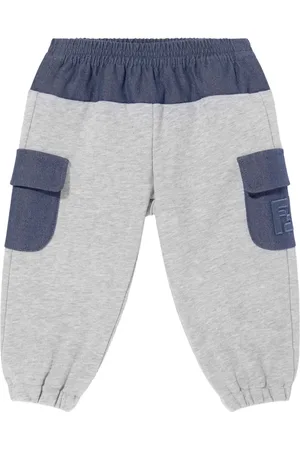 Fendi Pantalones de chándal de dos tonos