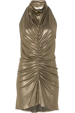 Atlein Vestido corto laminado