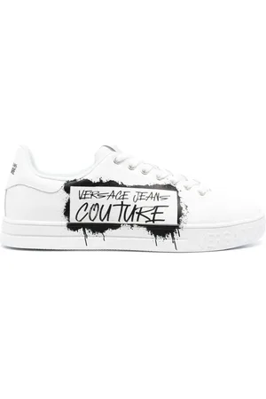 VERSACE Zapatillas bajas con logo estampado