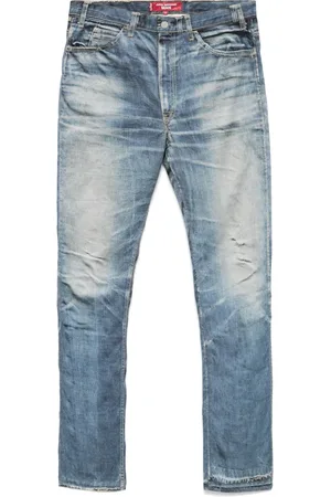 JUNYA WATANABE Pantalones con estampado vaquero