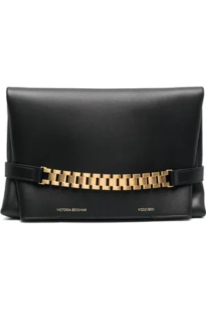 Victoria Beckham Bolso de mano con logo estampado