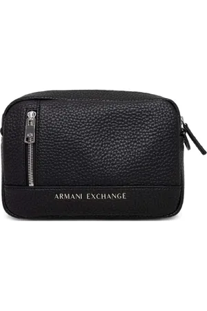 Armani Exchange Riñonera con letras del logo
