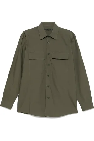 LOW BRAND Camisa con etiqueta del logo