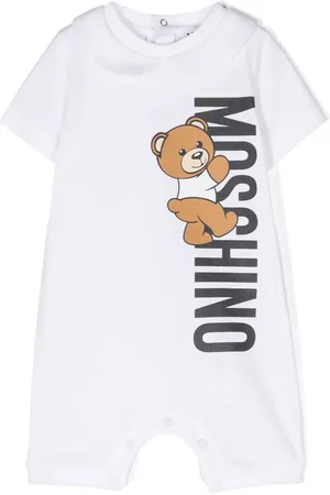 Moschino Pelele Teddy Bear con logo estampado