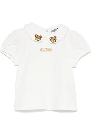 Moschino Camiseta con bordado Teddy Bear