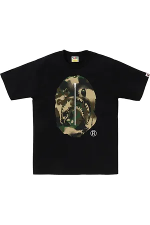 A Bathing Ape Camiseta con motivo militar