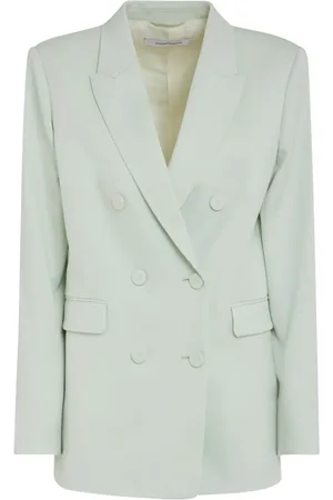 Another Tomorrow Blazer de lana con doble botonadura
