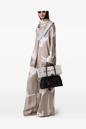 Stella McCartney Pantalones de seda