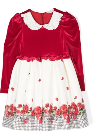 MONNALISA Vestido con estampado floral