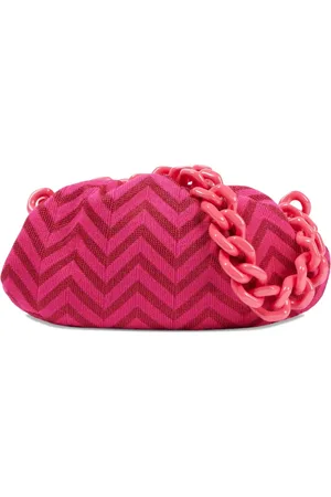 Missoni Bolso de mano grande con motivo en zigzag