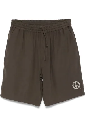 Emporio Armani Bermudas con motivo de símbolo de la paz