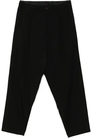 YOHJI YAMAMOTO Pantalones de lana con pinzas