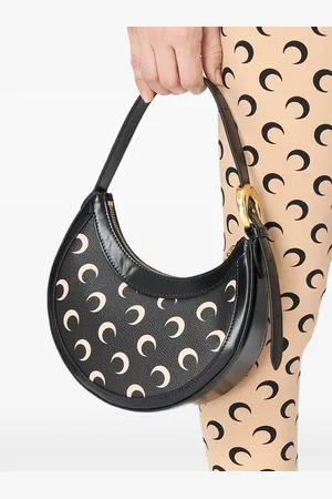 Marine Serre Bolso de hombro Moon Eclipse mini