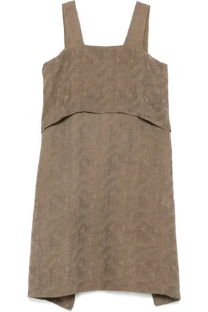 COLOUR 5 POWER Vestido midi texturizado