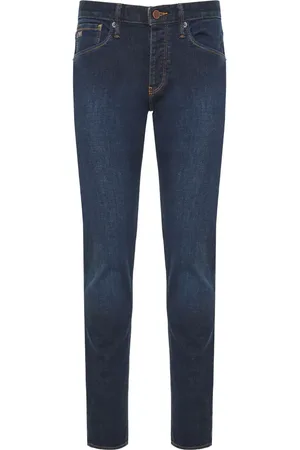 Emporio Armani Vaqueros con parche del logo