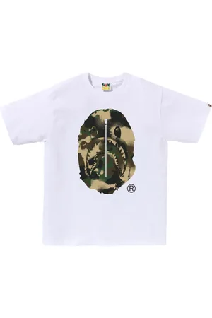 A Bathing Ape Camiseta con motivo militar