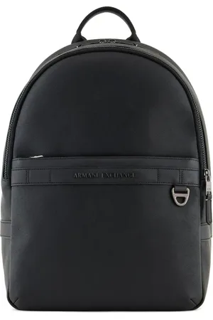 Armani Exchange Mochila con letras del logo