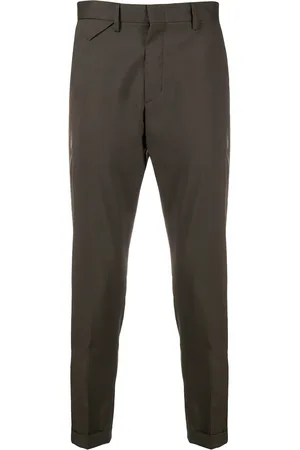 LOW BRAND Pantalones slim con corte tapered