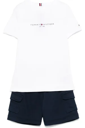 Tommy Hilfiger Set de pantalones cortos con logo estampado