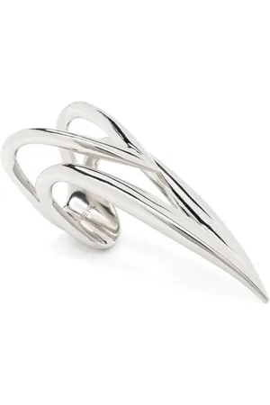 MUGLER Anillo esculpido en forma de V