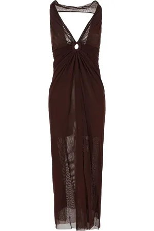 FISICO Vestido stretch de seda