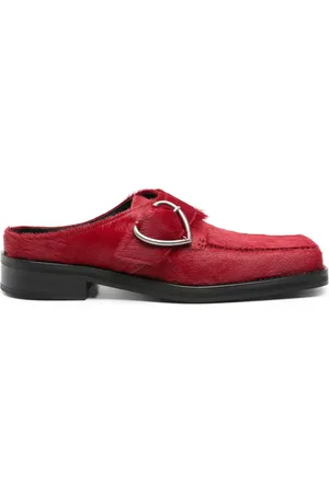 MARTINE ROSE Mocasines con puntera cuadrada
