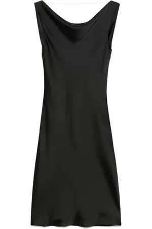 Norma Kamali Vestido midi drapeado sin mangas