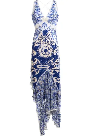 Etro Vestido con bordado de lentejuelas