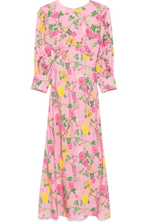 NISSA Vestido midi estampado