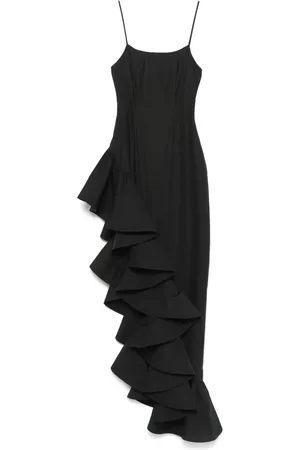 GIUSEPPE DI MORABITO Vestido largo con volantes