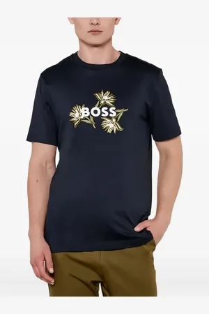 HUGO BOSS Camiseta con aplique del logo