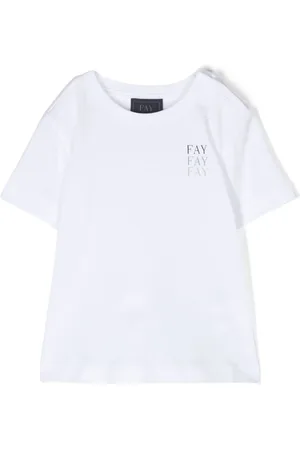 FAY Camiseta con logo estampado