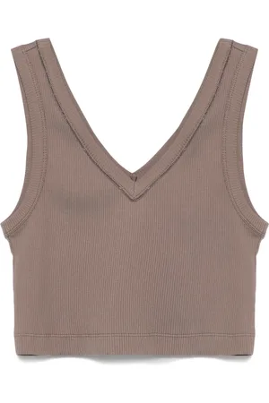 Brunello Cucinelli Top sin mangas con cadena Monili