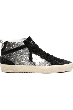 Golden Goose Zapatillas mid star glitter