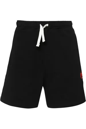 Vision Of Super Pantalones cortos de chándal con llamas bordadas