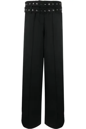 Rokh Pantalones anchos con cinturón