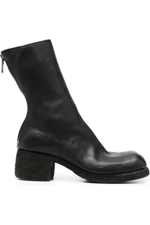 GUIDI Botas con cremallera en la parte posterior