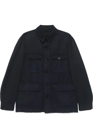 Incotex Sobrecamisa con cuatro bolsillos