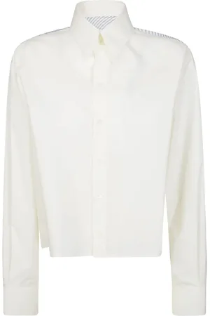 Maison Margiela Camisa de algodón stretch
