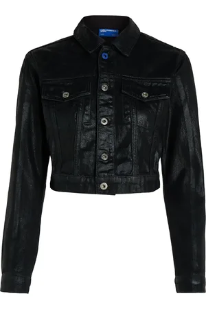 Karl Lagerfeld Chaqueta vaquera con efecto lavado