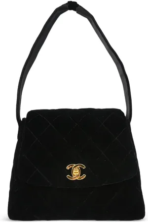 CHANEL Bolso de mano acolchado de rombos 1997