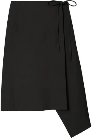 Tory Burch Falda corta con efecto cruzado