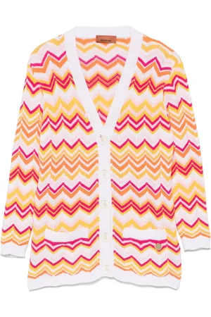 Missoni Cárdigan con motivo en zigzag
