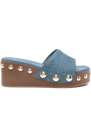 Maje Sandalias vaqueras con tacón de 65 mm