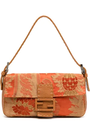 Fendi Bolso Brocade Baguette