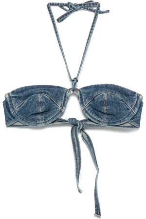 MVP Wardrobe Top corto vaquero